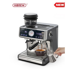 Macchina per caffè espresso a doppia caldaia HIBREW: caffè di qualità da bar a casa